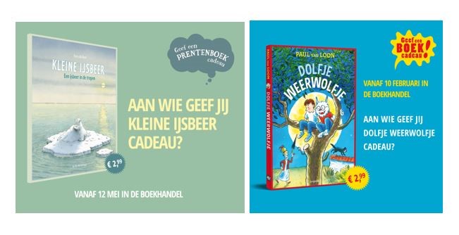 Actie: Geef een (prenten)boek cadeau